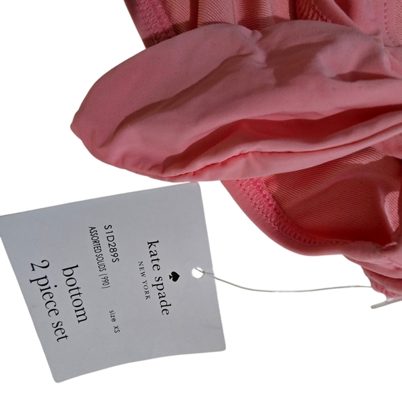 Kate Spade ♥︎ New York | Bubblegum Pink Halter | Assorted Solids Bikini Set | XS - Picture 8 of 8